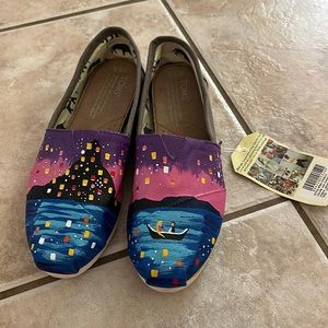 Toms hand painted shoes